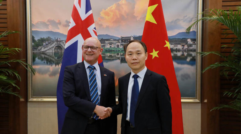 Vice Minister Zhang Zhili Meets with Director-General of Ministry of Primary Industries of New Zealand