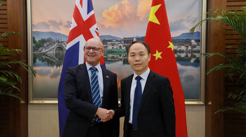 Vice Minister Zhang Zhili Meets with Director-General of Ministry of Primary Industries of New Zealand