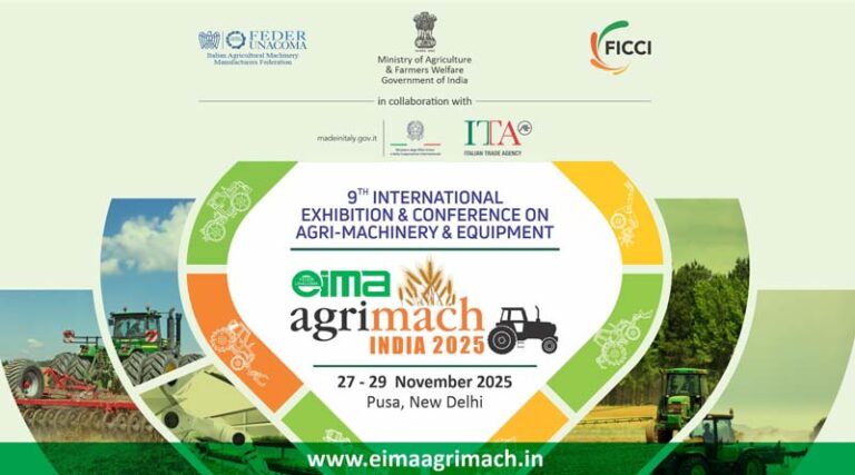 EIMA Agrimach India 2025 to Showcase Next-Gen Farm Technologies in New Delhi