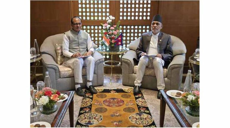 Mr. Chouhan Also Holds Bilateral Meetings With Agriculture And Livestock Ministers Of Nepal And Bhutan