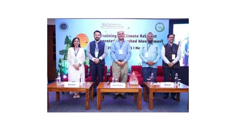 Empowering Practitioners for Climate Resilience: TERI and SLNA Host Training on Integrated Watershed Management in Delhi