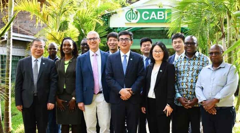 Senior Chinese delegation visit to CABI’s Regional Centre For Africa Serves To Strengthen South-south Collaboration