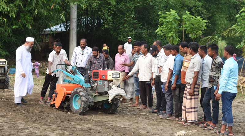 Training On Mechanized Direct-seeded Rice (DSR) For Precision Sowing Empowers Local Service Providers In Nilphamari, Bangladesh