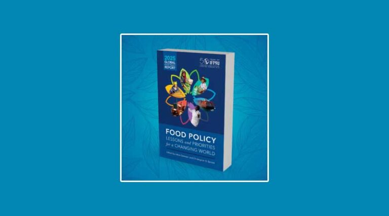 Food Policy Priorities for A Changing World