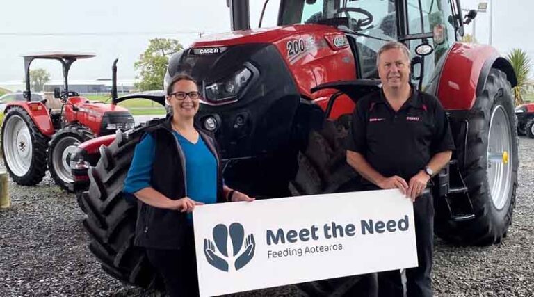 Case IH partners with Meet the Need To Support Aotearoa Communities