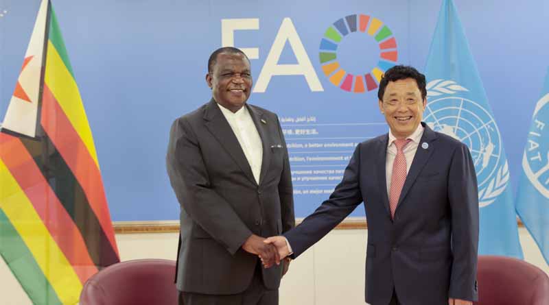 Bilateral Meeting with H.E Constantino Guveya Dominic Nyikadzino Chiwenga, Vice President Of The Republic Of Zimbabwe