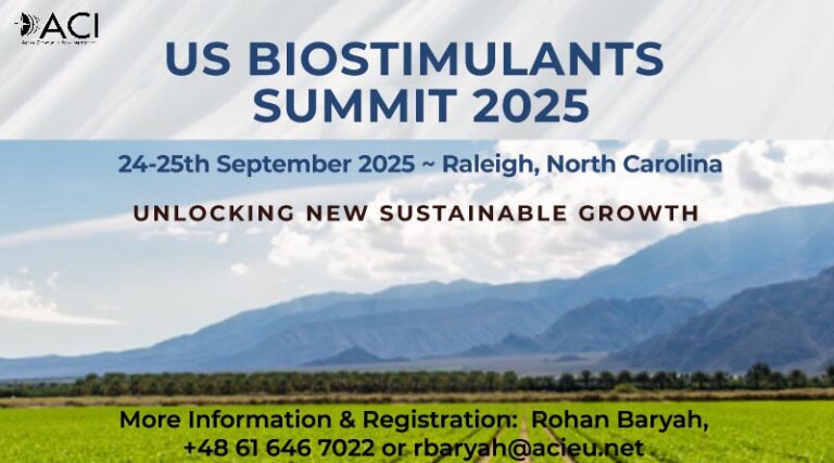 US Biostimulants Summit 2025 to Be Held in Raleigh, North Carolina on September 24–25