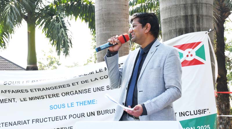 IRRI joins Burundi’s Diplomatic Week, leads facility tour of Regional Crop Improvement Hub