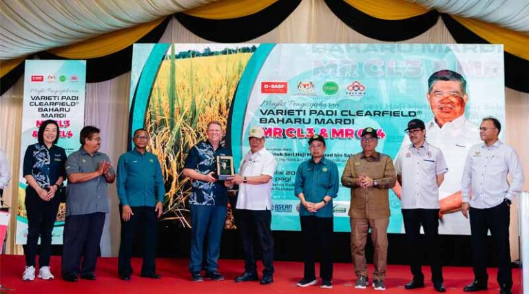 BASF and MARDI Introduce New Clearfield Rice Varieties MR CL3 and MR CL4 in Malaysia