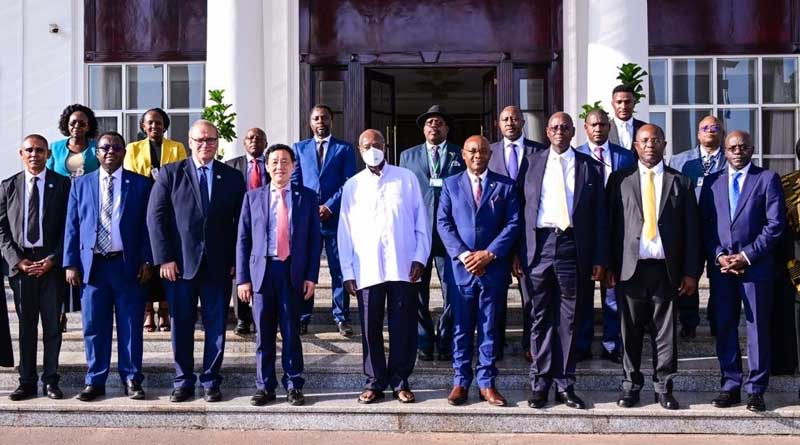 Bilateral meeting with H.E. Yoweri Museveni, President of the Republic of Uganda