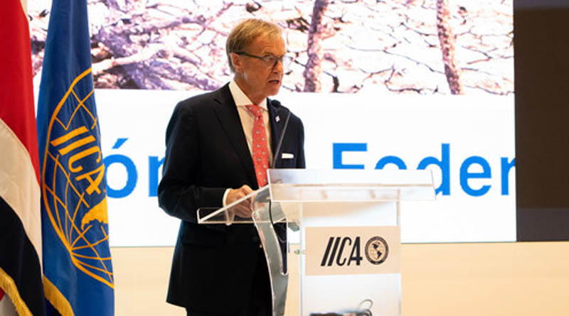 U.S. agricultural leader Kip Tom Highlights IICA as The Organization Best Equipped To Defend The Interests Of The Agriculture Sector