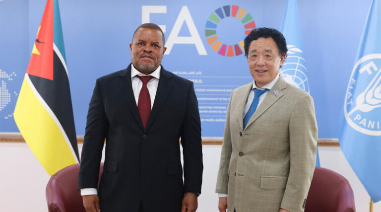 Bilateral meeting with H.E. Roberto Mito Albino, Minister for Agriculture, Environment and Fisheries of the Republic of Mozambique