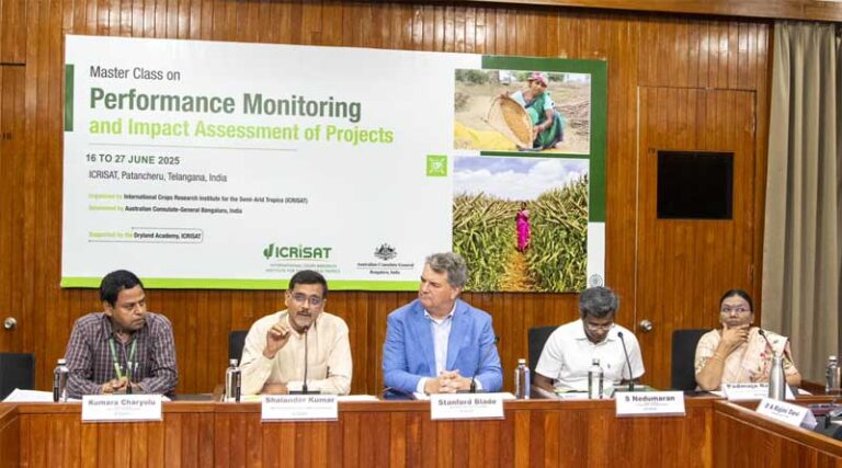 ICRISAT Builds Evaluation Expertise, Strengthens Agricultural R&D Impact Monitoring