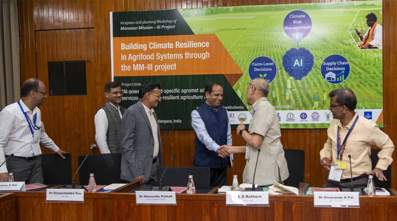 ICRISAT and Partners Launch AI-Powered Climate Advisory Initiative to Boost Farmer Resilience