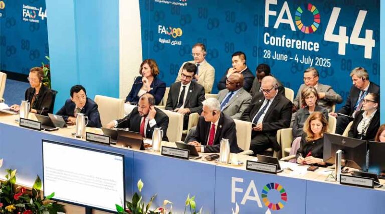QU Dongyu closes 44th FAO Conference Urging Ingenuity, Solidarity And Collective Will