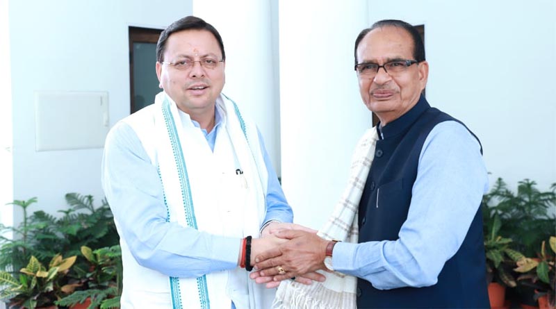 Union Agriculture Minister Shivraj Singh and Uttarakhand CM Hold Meeting in Delhi on Agriculture And Rural Development