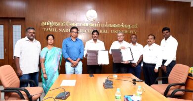 Tamil Nadu Agricultural University Signs MoU with VST Tillers Tractors
