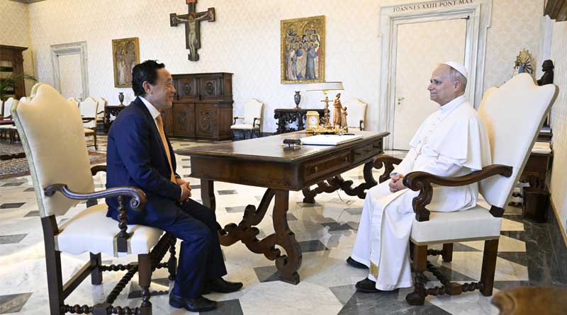 FAO Director-General’s Papal Audience with His Holiness Pope Leo XIV