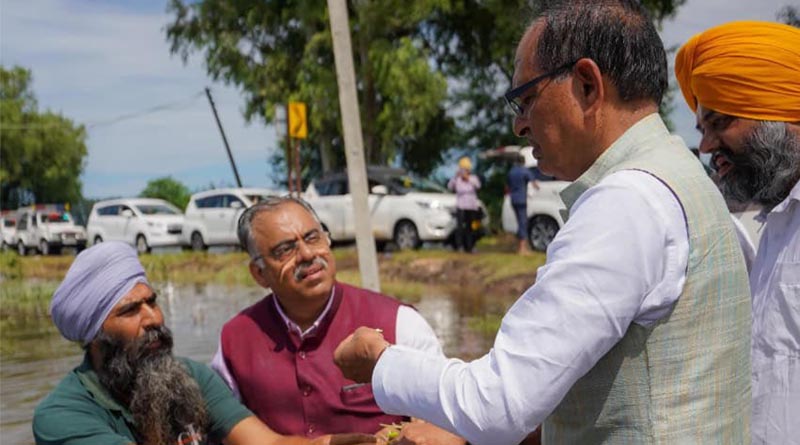 Punjab Floods Devastate 4 Lakh Acres of Crops; State Govt Seek Massive Central Aid