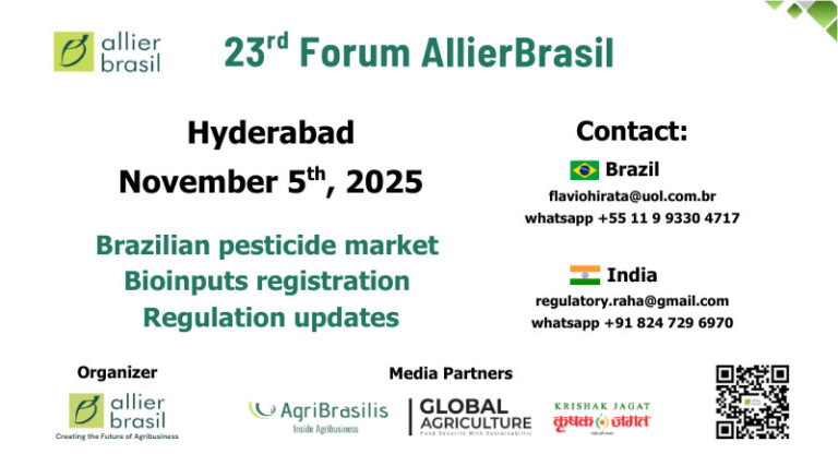 Unlock Agrochemical Business in LATAM: Hyderabad to Host Agrochemical Forum AllierBrasil 2025