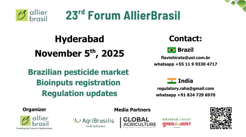 Unlock Agrochemical Business in LATAM: Hyderabad to Host Agrochemical Forum AllierBrasil 2025