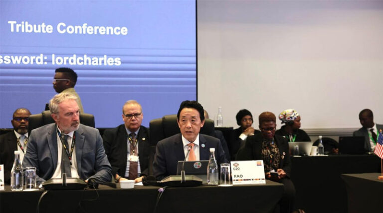 FAO Outlines Four Key Areas for G20 Leadership In Transforming Agrifood Systems