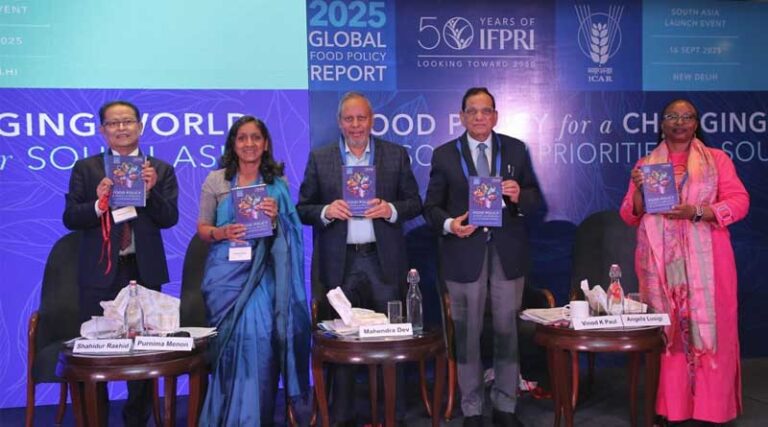 IFPRI and ICAR Convene South Asia Dialogue on Food Policy to Spotlight Priorities for Resilient, Healthy, and Inclusive Food Systems