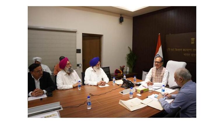 Union Agriculture Minister Mr. Shivraj Singh Chouhan chairs key meeting on GST Reforms For Agricultural Machinery