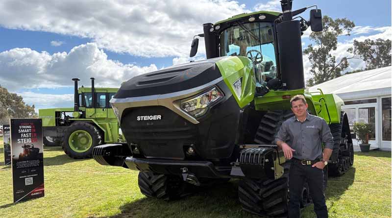 Special-edition Steiger Tractor Provides Henty Visitors A Glimpse Of The Past And Vision For The Future