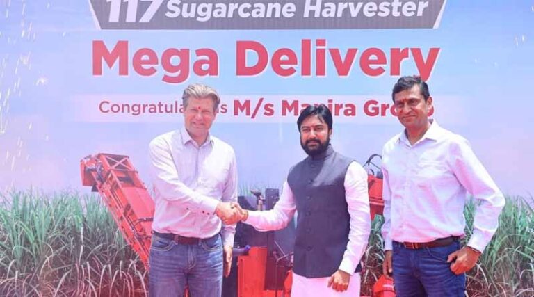 CNH makes its biggest delivery of 117 Case IH Sugarcane Harvesters and 234 New Holland Tractors