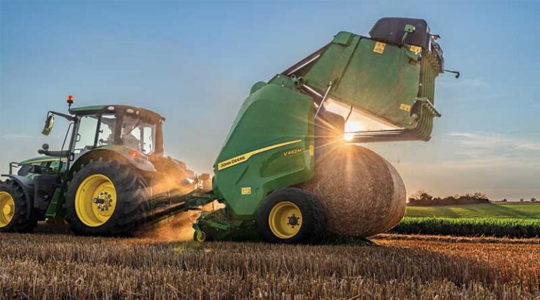 John Deere Launches the New V452M Round Baler, Built for Productivity
