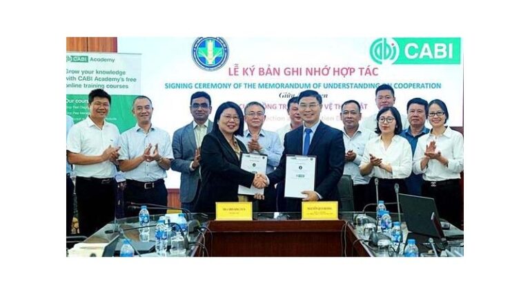 CABI Supports Efforts Towards Greater Sustainable Agriculture In Vietnam Through New Partnership Agreement