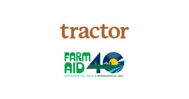 Tractor Beverage Marks Organic Month at Farm Aid 40 with Farmer Advocacy and a Drink Rooted in Tradition