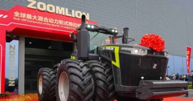 China Unveils 1,200-Horsepower Zoomlion DX7004: The World’s Most Powerful Hybrid Wheeled Tractor