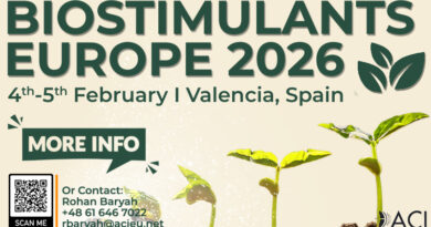 Biostimulants Europe 2026 - ACI to Convene in Valencia, Spain