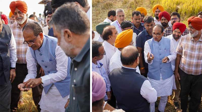 Mr. Shivraj Singh visits ‘Samanyu Honey’ Beekeeping Centre at Doraha village