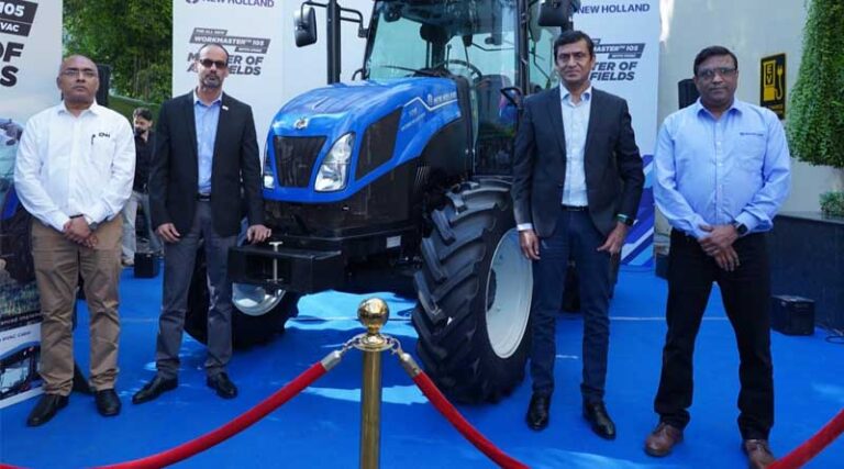 New Holland Launches New Tractor Workmaster 105 with HVAC Cabin