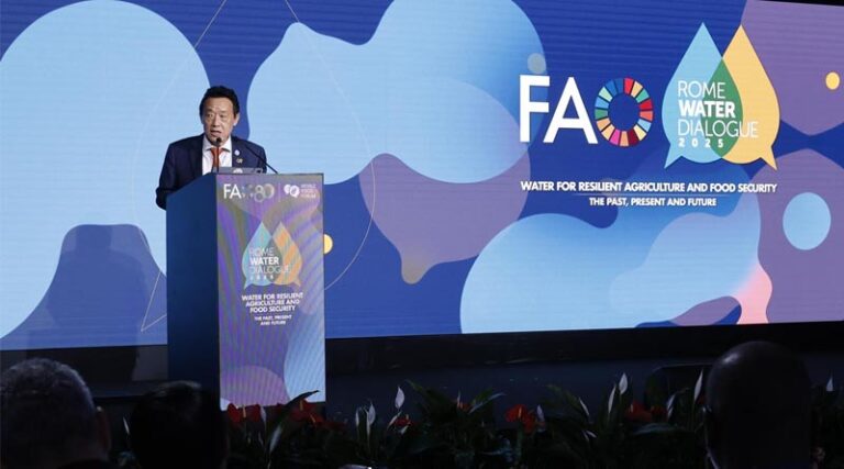 WFF 2025: Rome Water Dialogue Advocates For Concrete Solutions To The Global Water Crisis