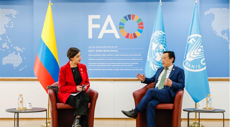 Bilateral meeting with H.E. Martha Viviana Carvajalino Villegas, Minister for Agriculture and Rural Development of the Republic of Colombia