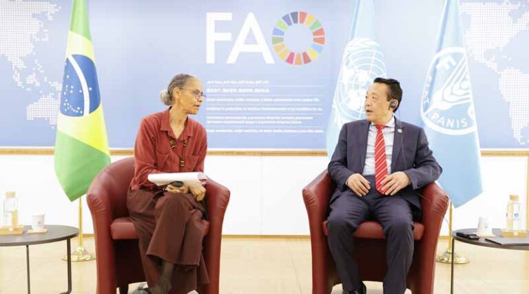 Bilateral meeting with H.E. Marina Silva, Minister for the Environment and Climate Change of the Federative Republic of Brazil