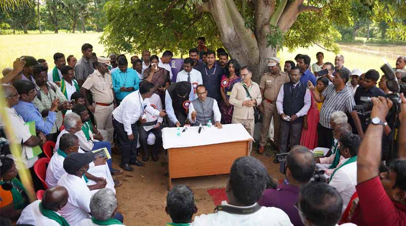 Union Agriculture Minister Visits Vellore KVK, Highlights Integration of Central Schemes for Farmers’ Welfare
