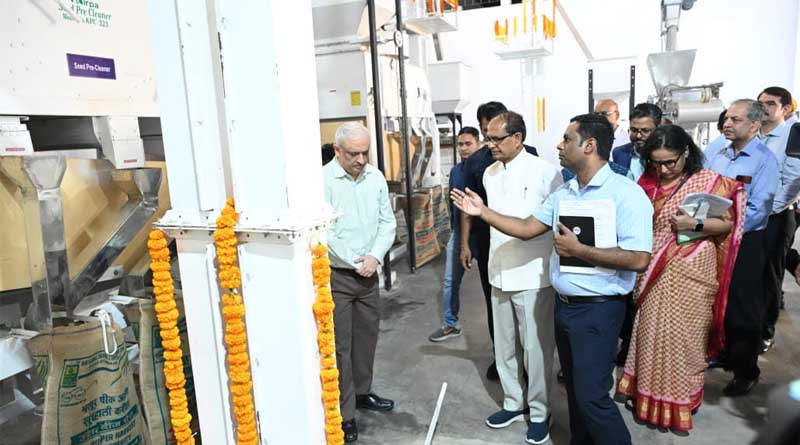 Union Agriculture Minister Shivraj Singh Chouhan inaugurates new NSC seed processing plant in New Delhi