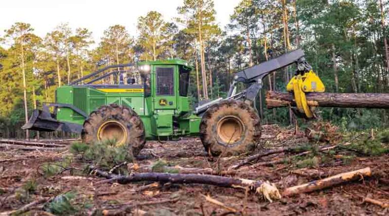 New John Deere L-III Skidders Boast Advanced Operator Comfort and Efficiency