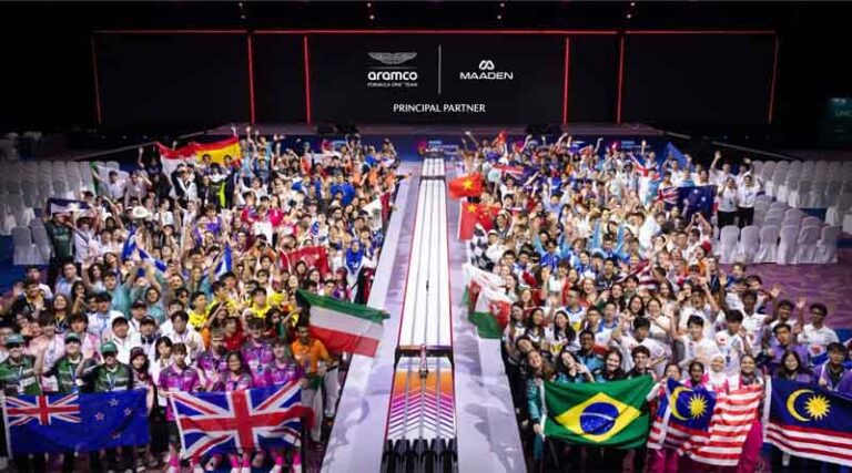 Aston Martin Aramco Formula One™ Team And Principal Partner Maaden Announce Multi-year Youth Development Programme