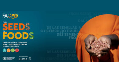 FAO’s 80th Anniversary: Global exhibition “From Seeds to Foods” to kicks off celebration