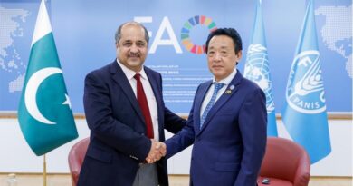 Bilateral meeting with H.E. Syed Tauqir Hussain Shah, Advisor to the Prime Minister of Pakistan