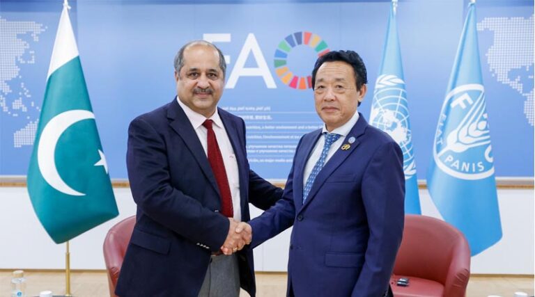 Bilateral meeting with H.E. Syed Tauqir Hussain Shah, Advisor to the Prime Minister of Pakistan