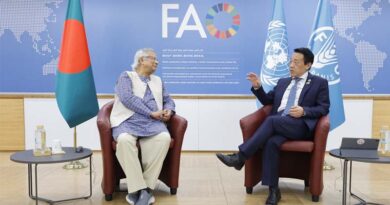 Bilateral meeting with The Honourable Muhammad Yunus, Chief Adviser of the interim Government of Bangladesh