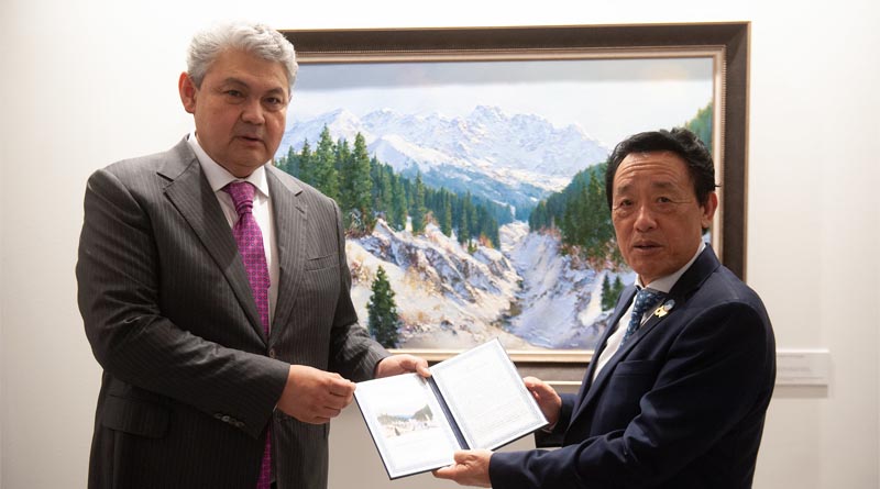 Bilateral meeting with H.E. Yermek Kosherbayev, Minister for Foreign Affairs of the Republic of Kazakhstan