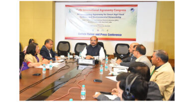 6th International Agronomy Congress 2025 To Be Held at New Delhi From 23–25 November
